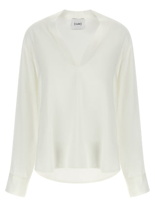 White Viscose Blouse