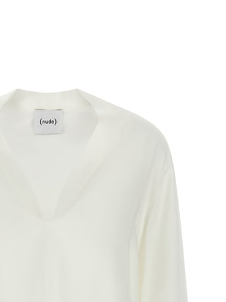 White Viscose Blouse
