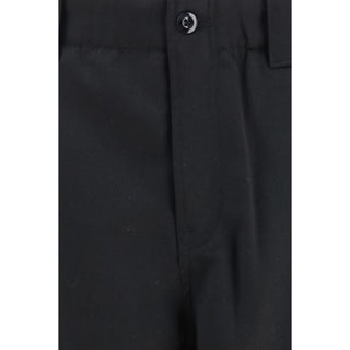 Black Wool Oves Aries Chino Pants