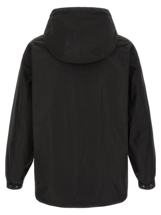 Black Polyester Coat