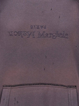 Purple Cotton Hoodie