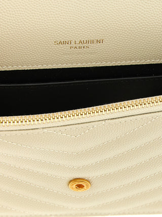White Calfskin Clutch Bag