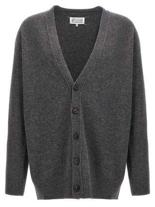 Gray Wool Cardigan