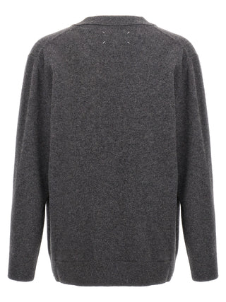 Gray Wool Cardigan