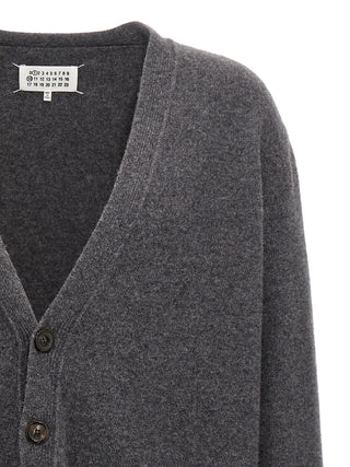 Gray Wool Cardigan