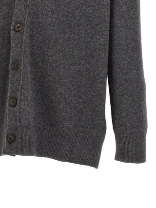 Gray Wool Cardigan