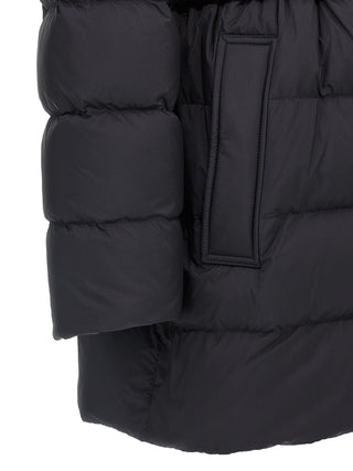 Black Polyamide Coat