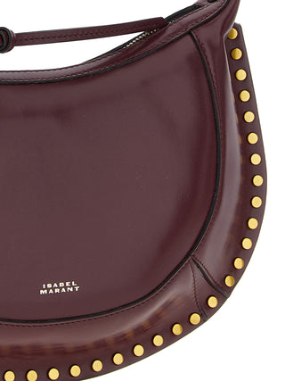 Bordeaux Calfskin Shoulder Bag