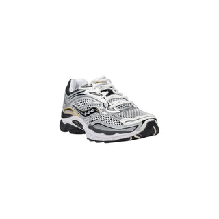 White Synthetic Athletic Sneakers