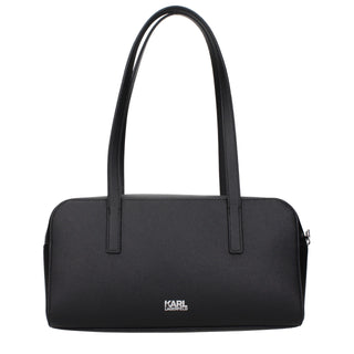 Black Leather Shoulder Bag