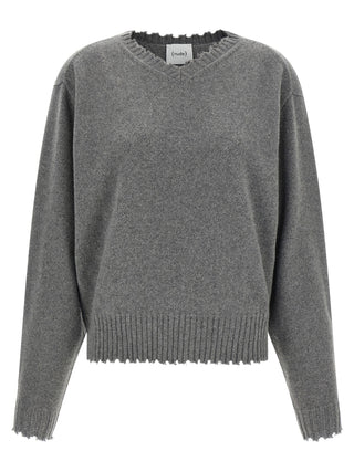 Gray Cashmere Cardigan