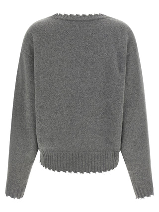Gray Cashmere Cardigan