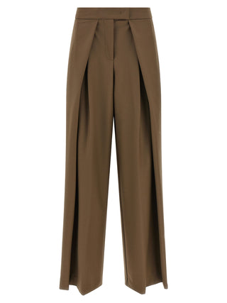 Brown Wool Pants