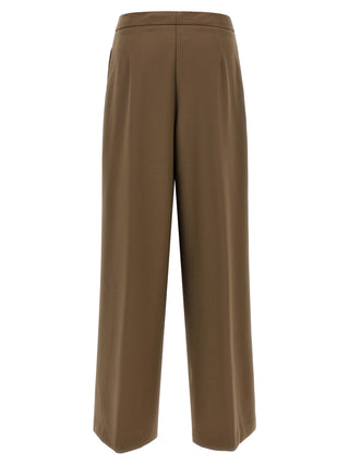 Brown Wool Pants