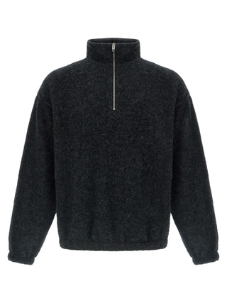 Gray Wool Sweatshirt
