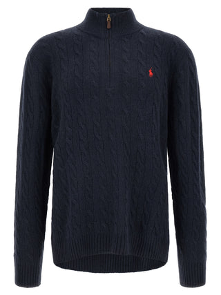 Blue Wool Cardigan
