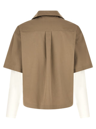 Beige Cotton Blouse