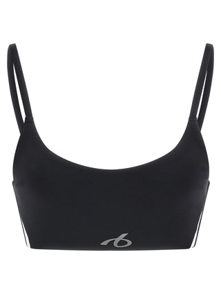 Black Polyamide Sport Bra