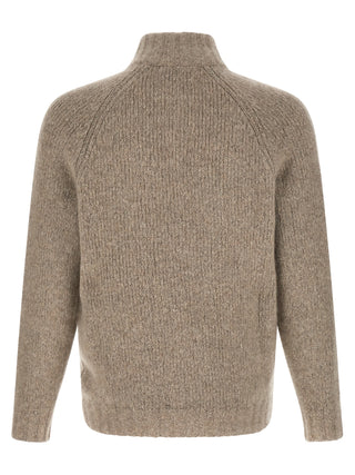 Beige Cashmere Cardigan