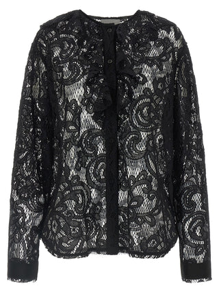 Black Cotton Blouse