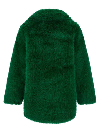 Bicolor Polyester Coat