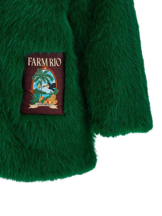 Bicolor Polyester Coat