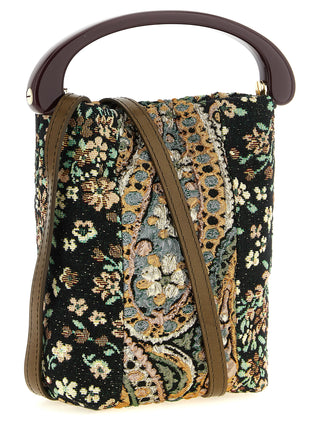 Multicolor Polyester Handbag