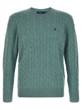 Bicolor Wool Cardigan