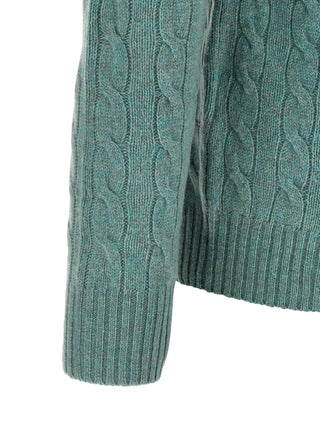Bicolor Wool Cardigan