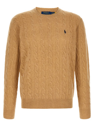 Beige Wool Cardigan