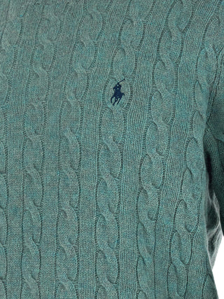 Bicolor Wool Cardigan