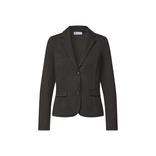 Brown Polyester Blazer