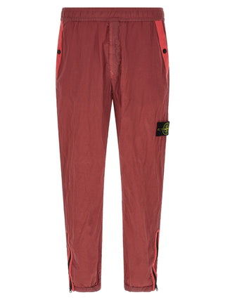 Red Polyamide Joggers (Workout Pants)