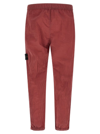 Red Polyamide Joggers (Workout Pants)