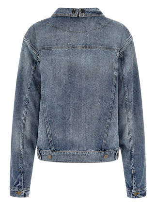 Blue Cotton Denim Jacket