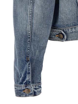 Blue Cotton Denim Jacket