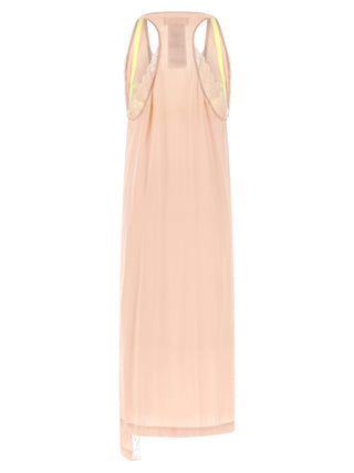 Multicolor Acetate Midi Dress