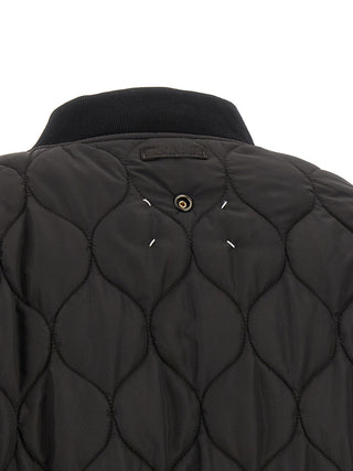 Brown Polyamide Bomber
