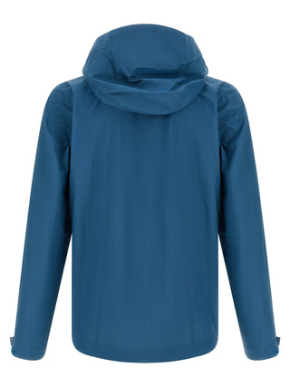 Blue Nylon Shell Jacket