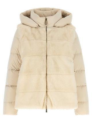 White Wool Shell Jacket