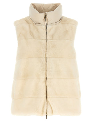 White Wool Shell Jacket