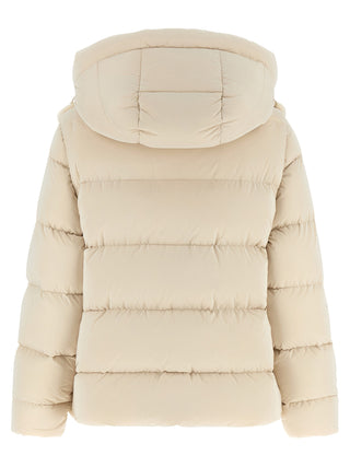 White Wool Shell Jacket