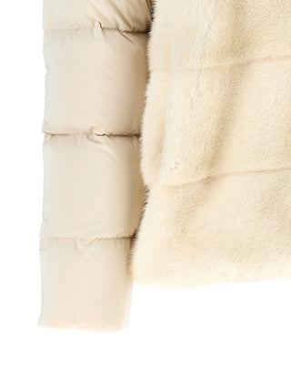 White Wool Shell Jacket
