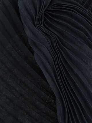 Black Polyester Scarf