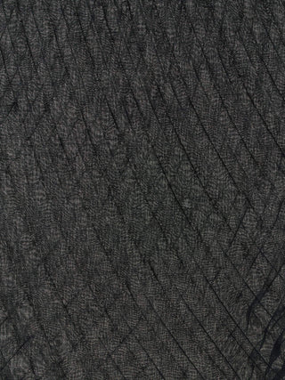 Black Polyester Scarf