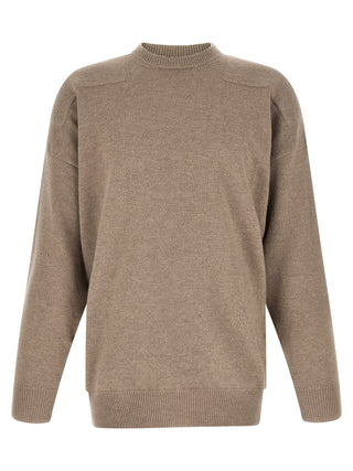 Beige Wool Cardigan