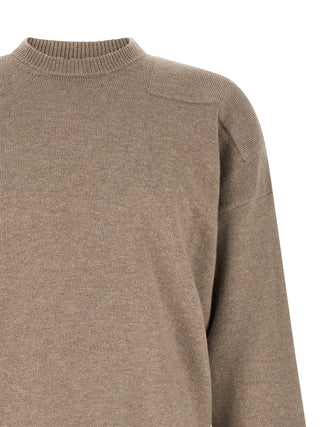 Beige Wool Cardigan