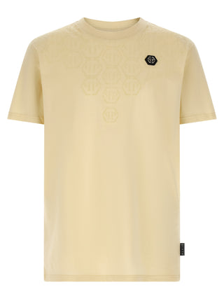 Beige Cotton T-Shirt
