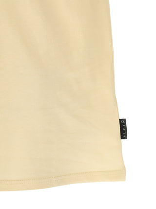 Beige Cotton T-Shirt