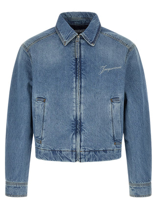 Blue Cotton Denim Jacket